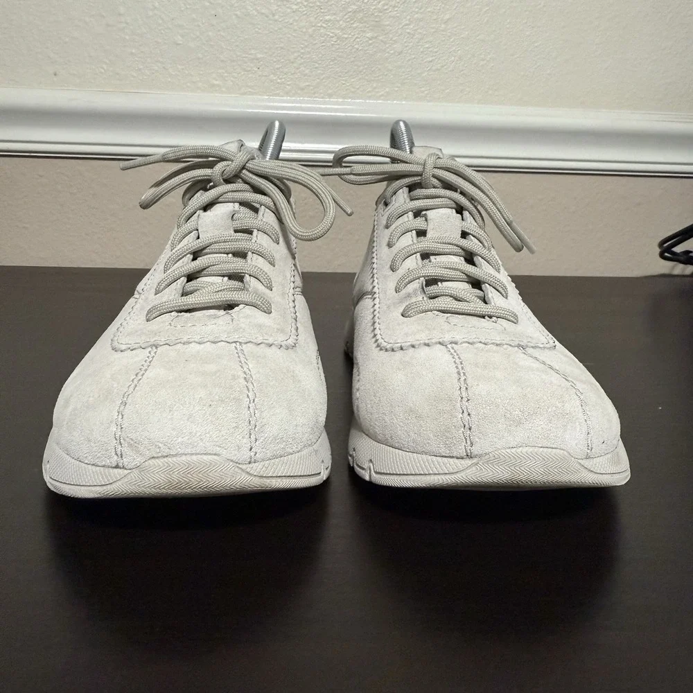 Dansko Audra Shoes Gray‎ Suede Leather Sneakers Size 39 EUR 8.5 / 9 Women's